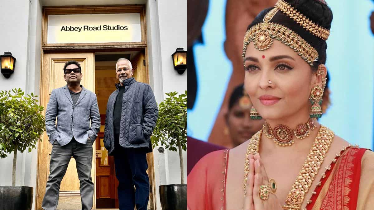 AR Rahman and Mani Ratnam reach London to work on Ponniyin Selvan 2 music AR Rahman and Mani Ratnam reach London to work on Ponniyin Selvan 2 music