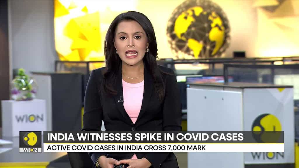 Active Covid cases in India cross 7,000 mark | WION Exclusive