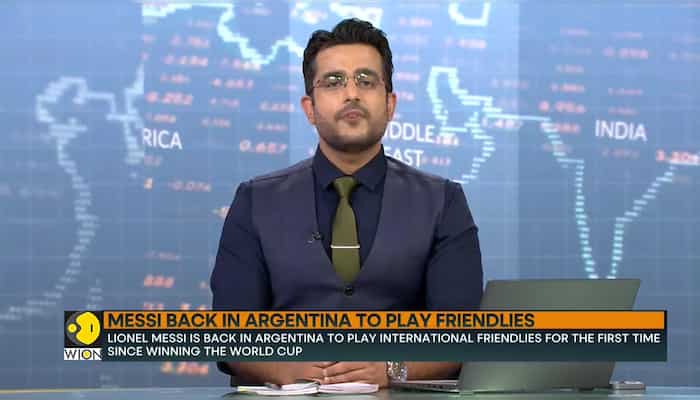 Lionel Messi back in Argentina to take part in international friendlies