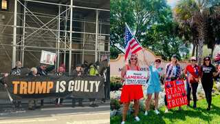 'Guilty' vs 'just another witch hunt', things heat up as US braces for possible Trump arrest