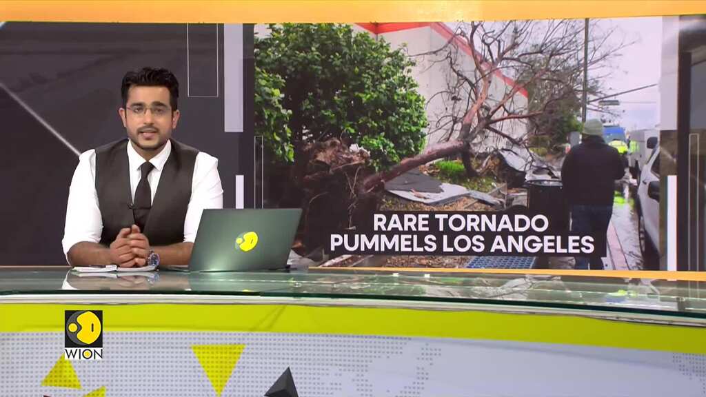 California struck by fierce tornado
