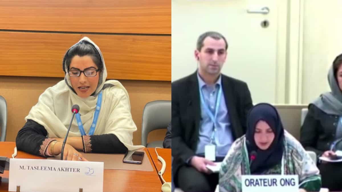 Kashmiri activists raise concerns about hybrid warfare, radicalisation & drug trade at UN Human Rights Council Kashmiri activists raise concerns about hybrid warfare, radicalisation & drug trade at UN Human Rights Council