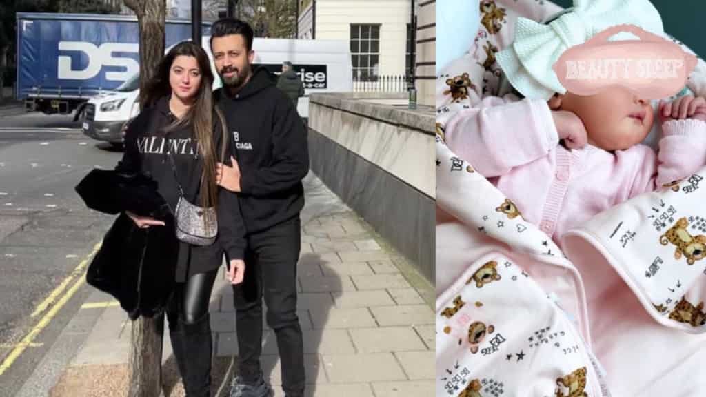 Atif Aslam and wife Sara Bharwana blessed with a baby girl, see pic inside