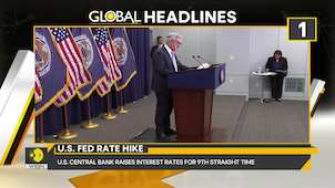 Gravitas Global Headlines: US Central Bank raises interest rates for 9th straight time