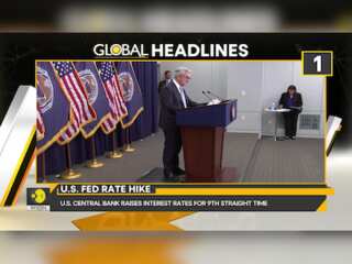 Gravitas Global Headlines: US Central Bank raises interest rates for 9th straight time