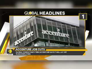 Gravitas Global Headlines: Accenture says it will lay off 19,000 employees