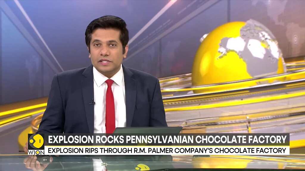 Pennsylvania: Explosion rips through R.M. Palmer company's chocolate factory