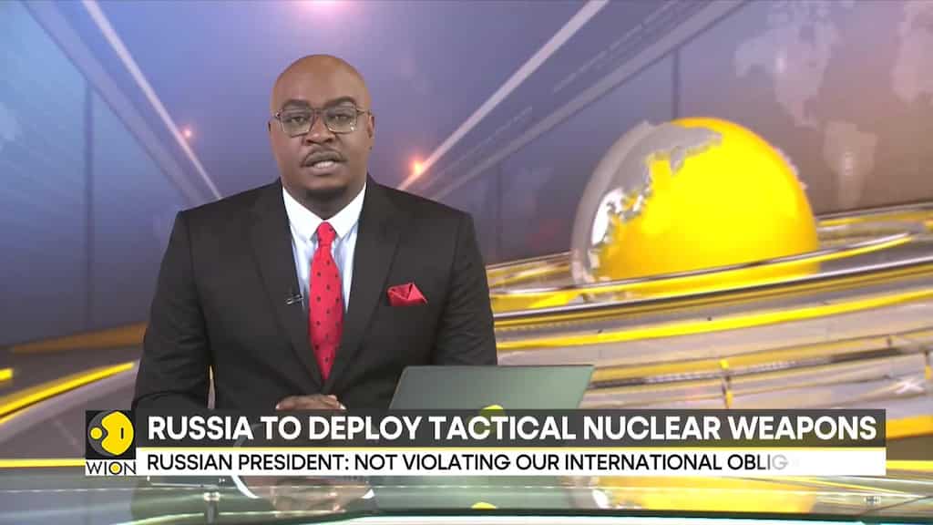 Russia to station tactical nuclear weapons in Belarus, Putin says 'not violating int'l obligations'