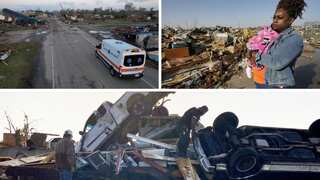 US: At least 26 killed as powerful tornado rips Mississippi, Biden declares emergency