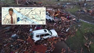 WATCH | Mississippi weatherman breaks down during news forecast of tornado destruction