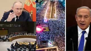 Top 10 world news: Putin accuses West of creating WWII-like alliances, and more