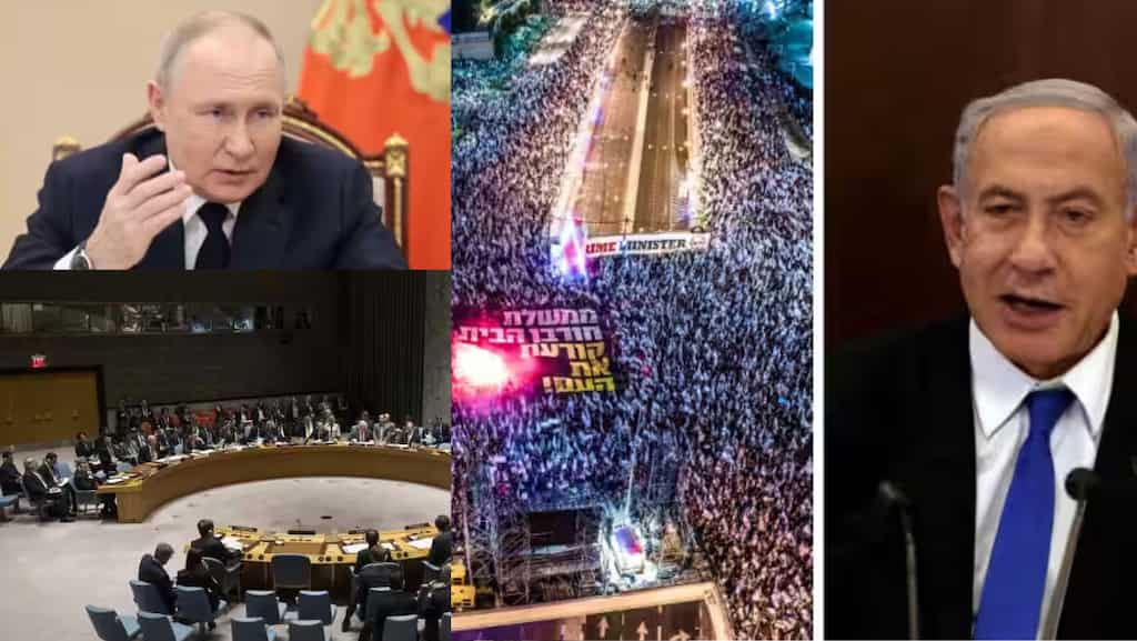 Top 10 world news: Putin accuses West of creating WWII-like alliances, and more