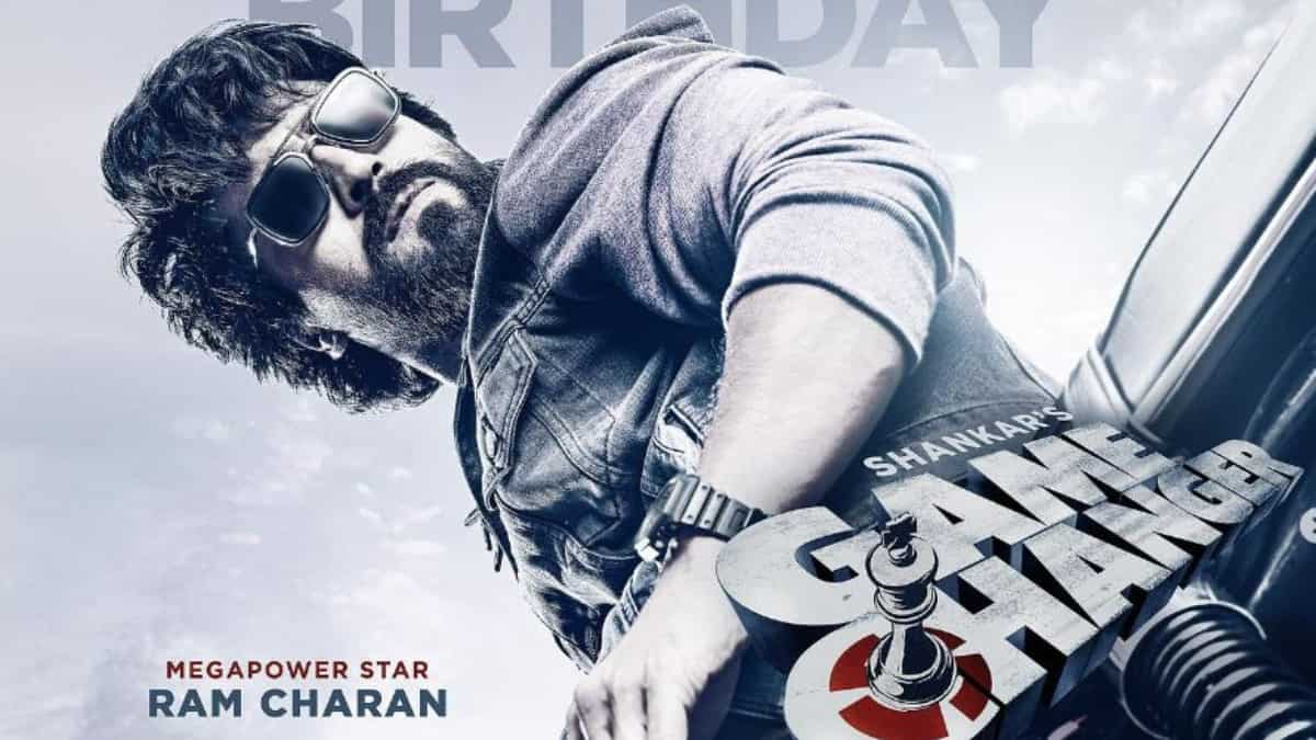 Ram Charan first look from his next Game Changer unveiled on his 38th birthday: See pic Ram Charan first look from his next Game Changer unveiled on his 38th birthday: See pic