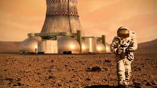 A real-life Martian? Four humans to start 'living on Mars'