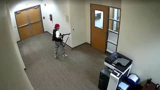 Watch: Nashville shooting suspect seen driving down to school, shooting down doors