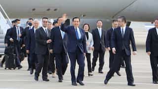 'We are all Chinese', says former Taiwan president while visiting China