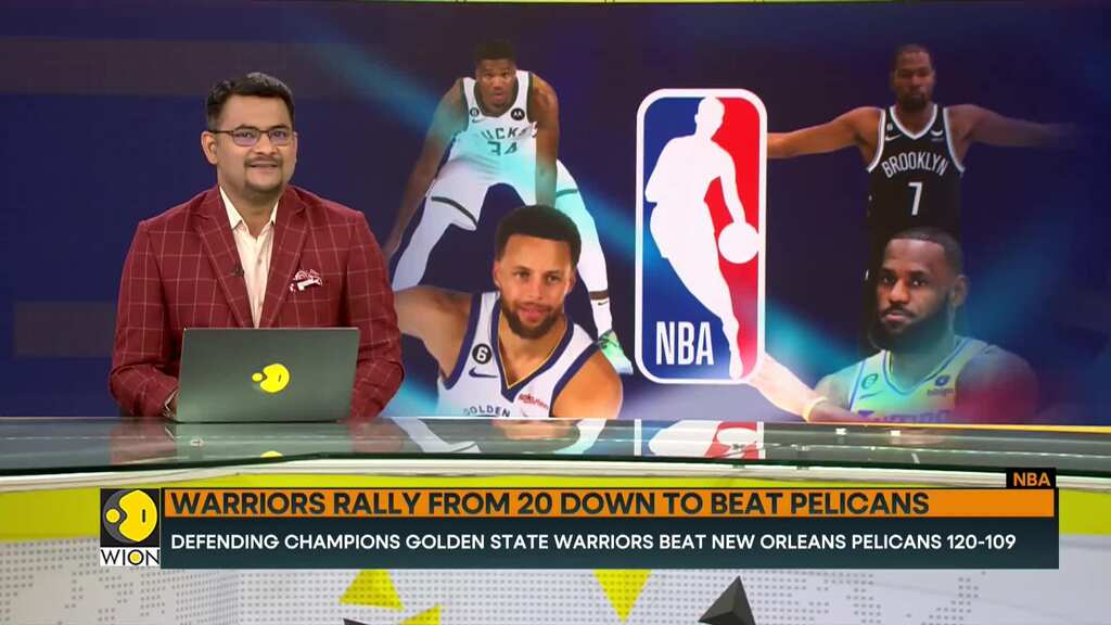 NBA: Warriors rally from 20 down to beat Pelicans | WION Sports