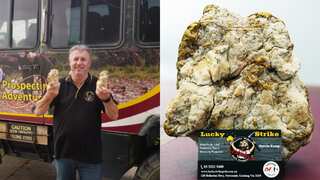 LOTTERY! 4.6 kg gold nugget, worth $250,000, discovered by amateur digger