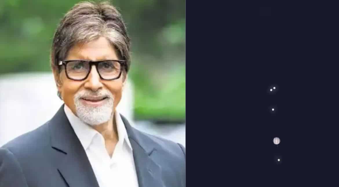 Amitabh Bachchan shares video of five planets’ alignment, netizens not sure if it's real Amitabh Bachchan shares video of five planets’ alignment, netizens not sure if it's real