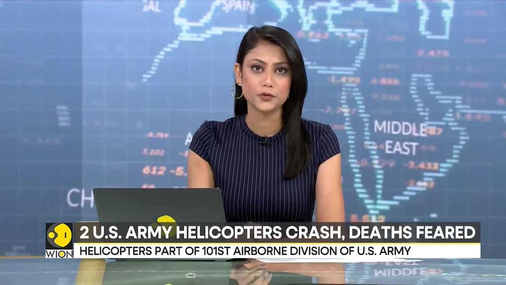 US: Two Army helicopters crash in Kentucky's Fort Campbell, deaths feared