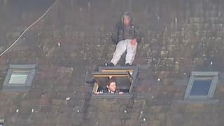 'Catch me if you can': Man hides inches away from police on roof of cannabis farmhouse