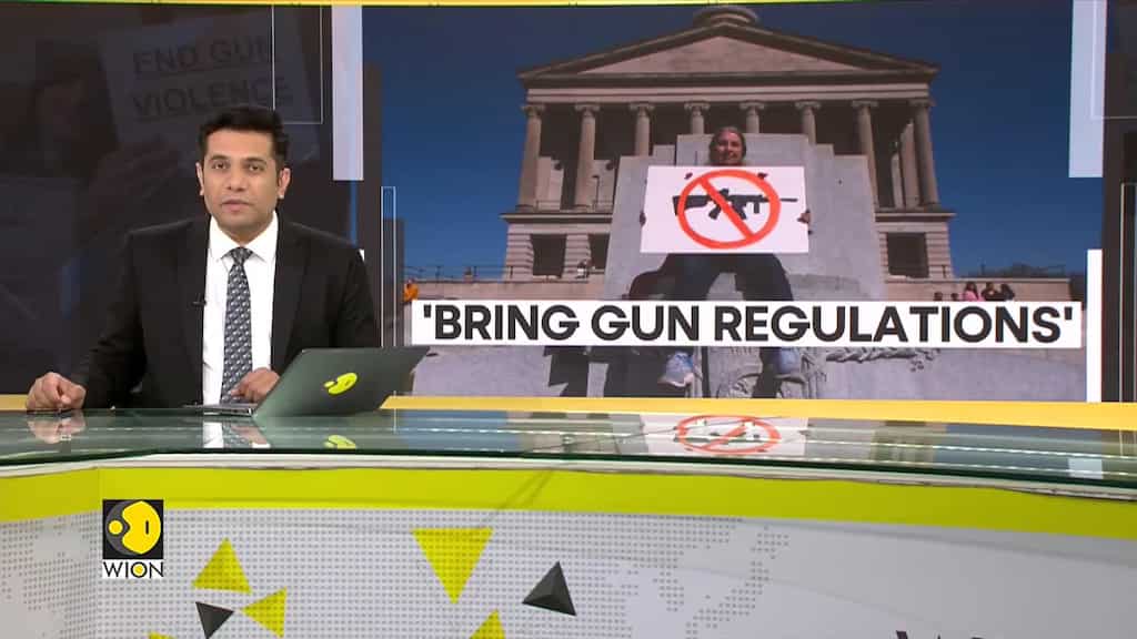 US: Hundreds protest for tighter gun controls after Nashville school shooting | WION Dispatch
