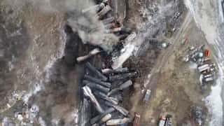 US Justice Department sues Norfolk Southern over Ohio trail derailment
