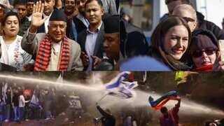Morning news brief: Nepal president admitted to hospital, Israelis continue to protest, and more