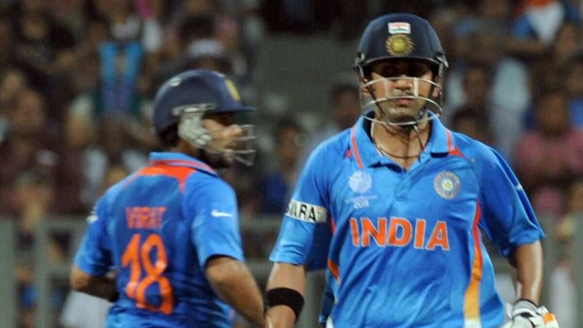 Kohli, Gautam keep India afloat in the chase
