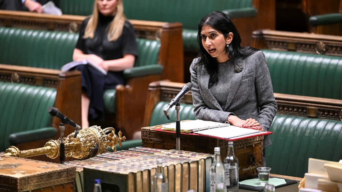 British interior minister Braverman says Rwanda is safe for migrants British interior minister Braverman says Rwanda is safe for migrants