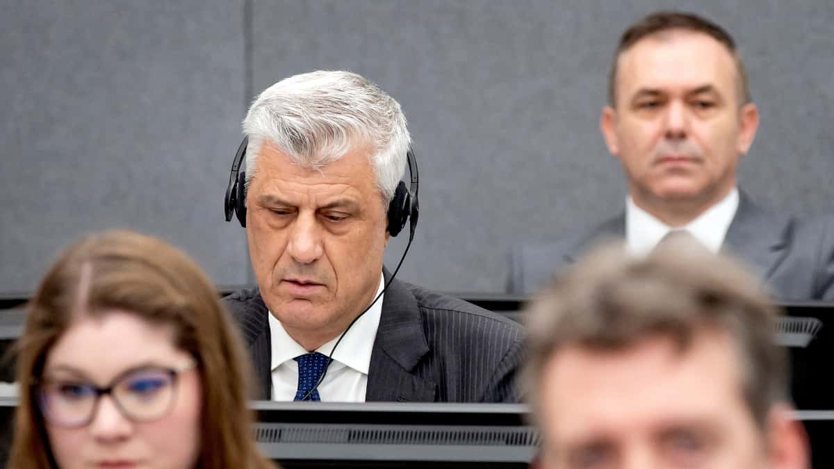 Former Kosovo president Hashim Thaci pleads not guilty to war crimes Former Kosovo president Hashim Thaci pleads not guilty to war crimes