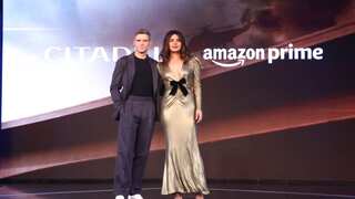Richard Madden, Priyanka Chopra promote their spy-thriller Citadel in Mumbai