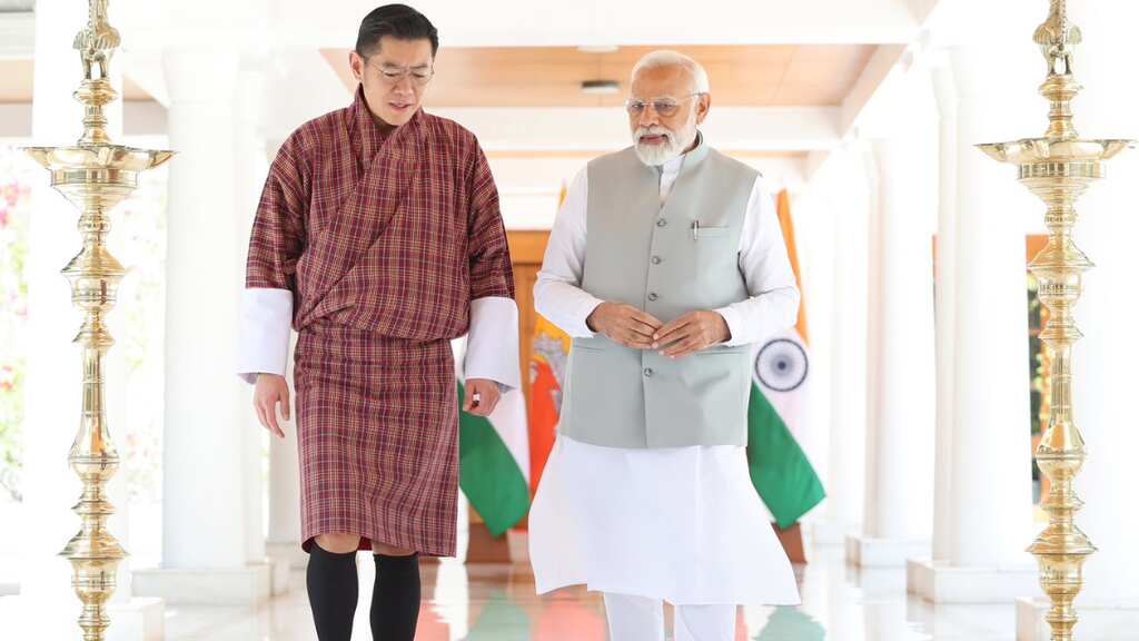 PM Modi meets Bhutanese king in New Delhi, assures support to extend credit facility
