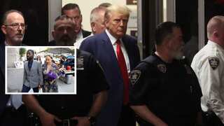 'Wedding crasher' Donald Trump's courtroom appearance overshadows New York weddings