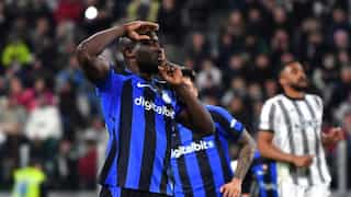 Lukaku scores leveller late in game as Inter hold off Juventus to 1-1 in Coppa Italia