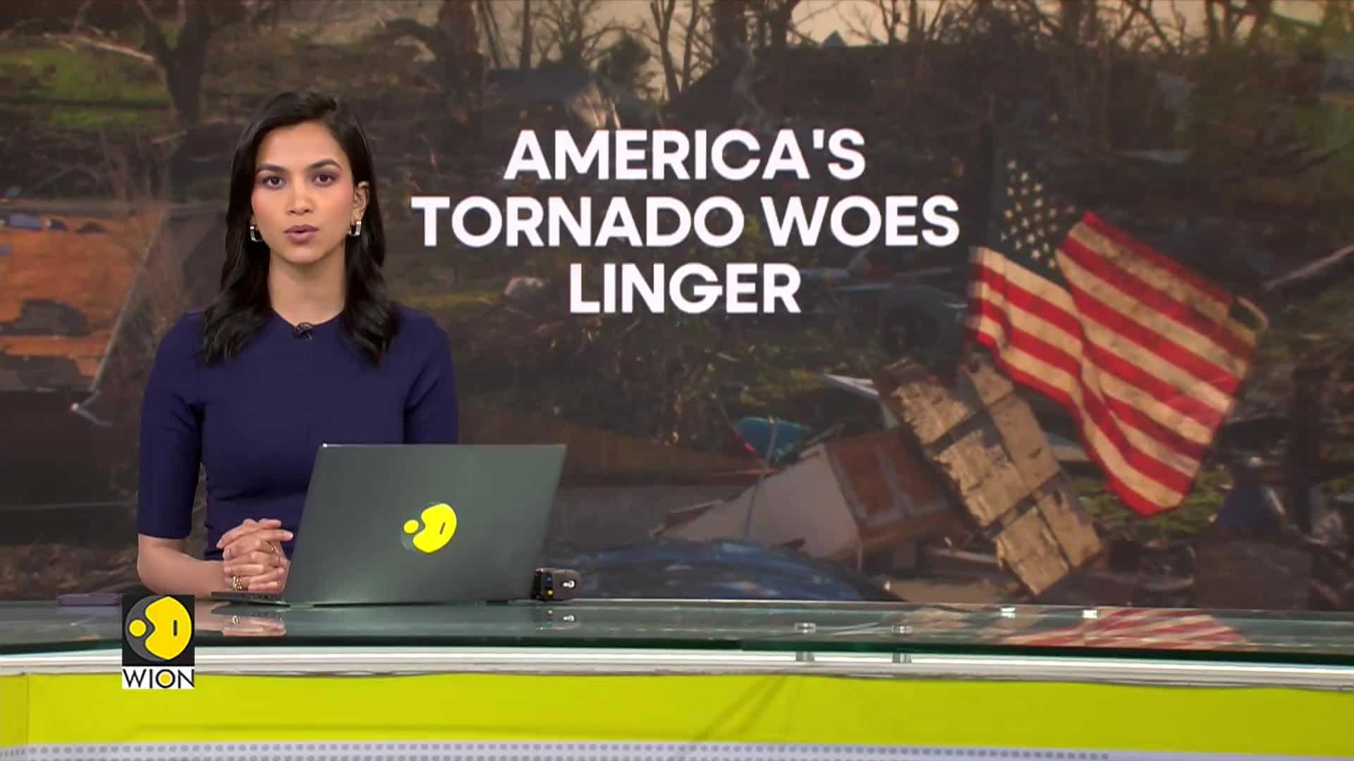 Severe storms including hail tornadoes hit midwest & south - World News