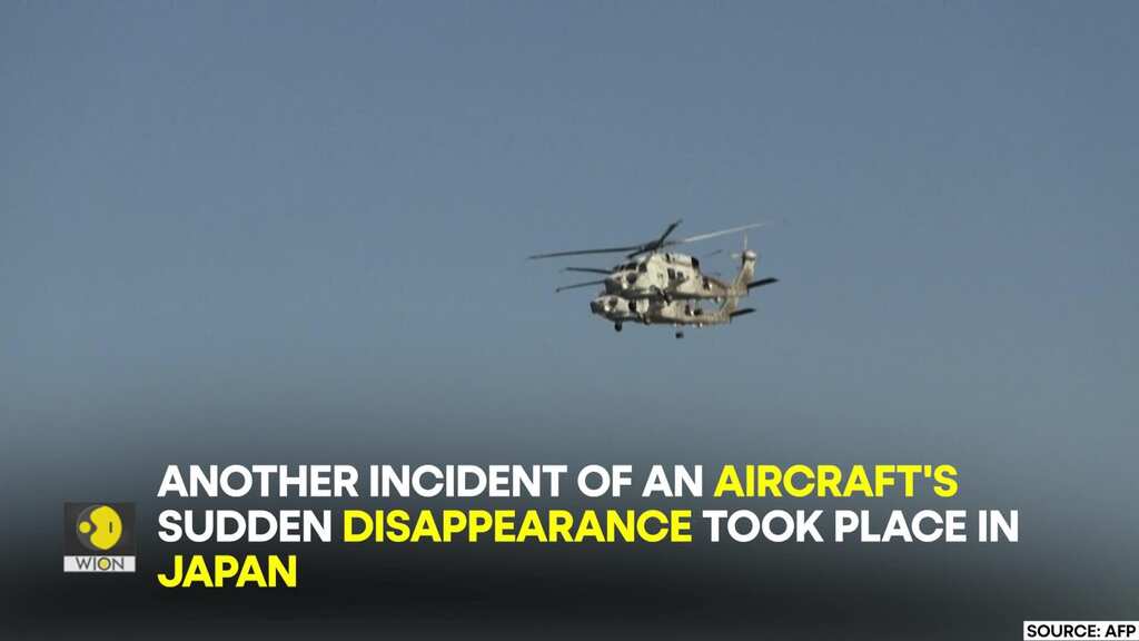 Japan's military helicopter disappears from radar with 10 people on board