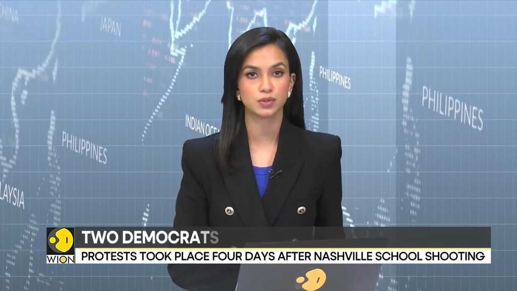2 Democrats expelled from Tennessee house for protesting against gun laws