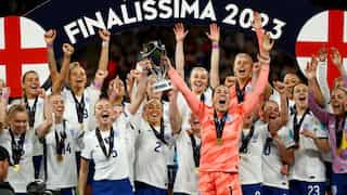 England stun Brazil 4-2 on penalties to win inaugural Women's Finalissima 2023