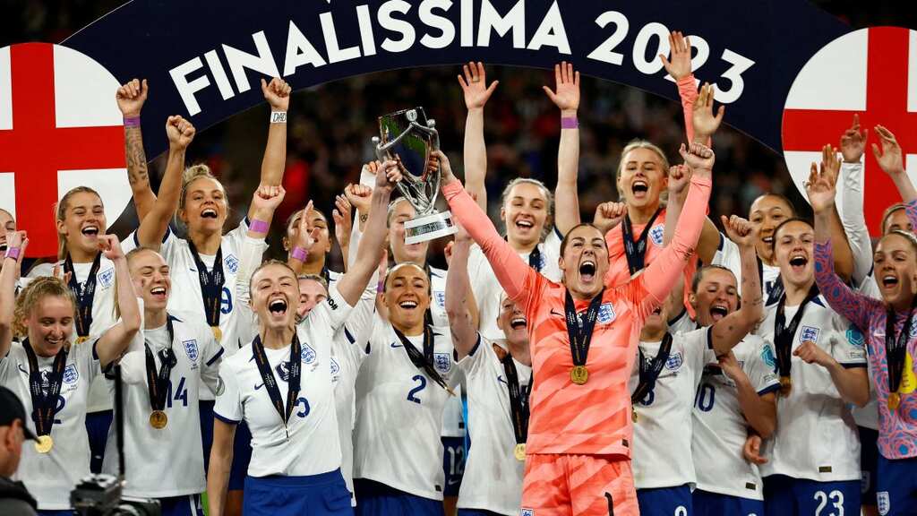 England stun Brazil 4-2 on penalties to win inaugural Women's Finalissima 2023