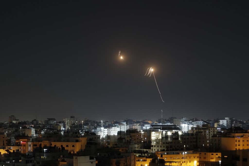 Israel launches air strikes on Gaza Strip after vowing to retaliate over Lebanon rocket salvo
