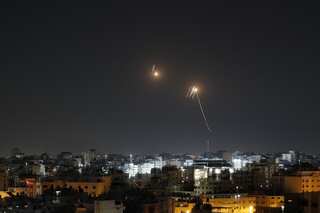 Israel launches air strikes on Gaza Strip after vowing to retaliate over Lebanon rocket salvo