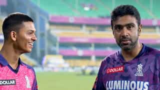 IPL 2023: RR's Ravi Ashwin interviews Yashasvi Jaiswal about hitting five fours in an over vs DC - WATCH