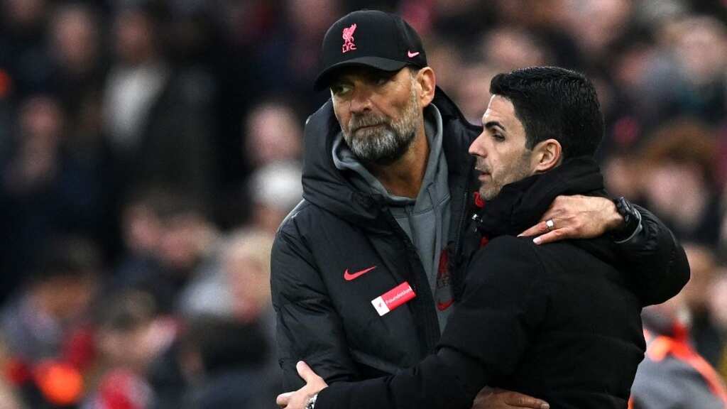 PL: Arsenal blow chance to win at Anfield as Liverpool score late to draw 2-2