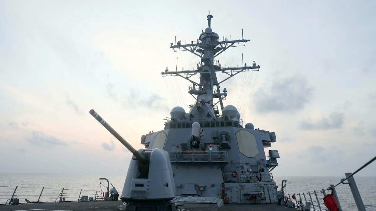 Beijing slams US over 'illegal' intrusion of American warship in South China Sea Beijing slams US over 'illegal' intrusion of American warship in South China Sea
