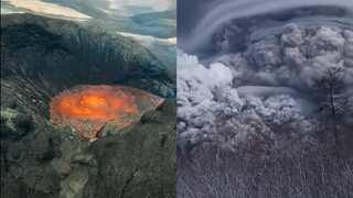 Watch: Massive ash clouds blanket Russia’s far east, aviation disrupted