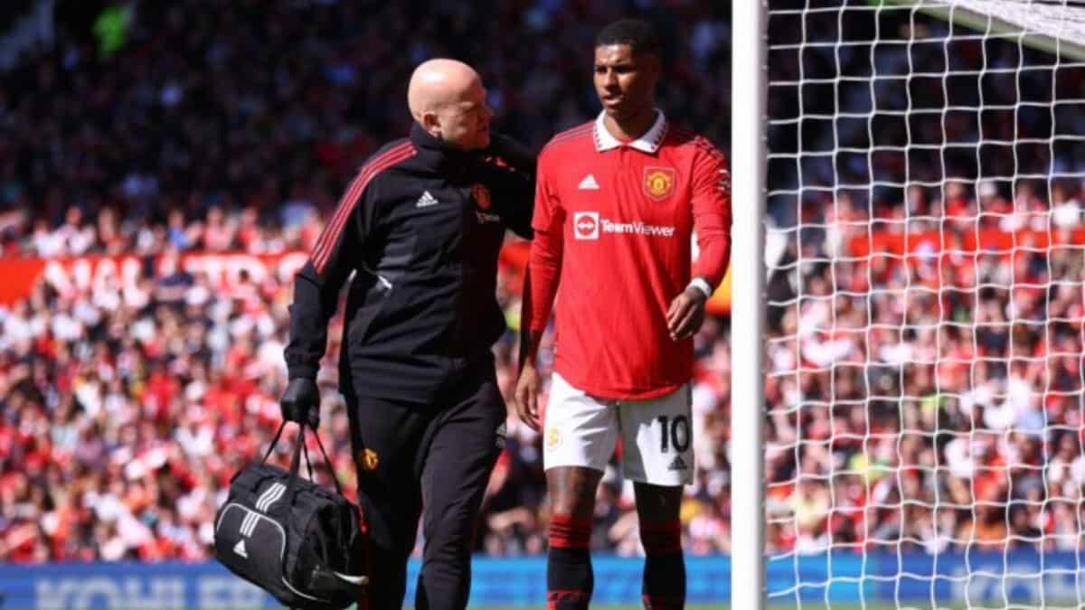Europa League: Manchester United's Marcus Rashford ruled out of crunch first leg vs Sevilla with muscle injury Europa League: Manchester United's Marcus Rashford ruled out of crunch first leg vs Sevilla with muscle injury