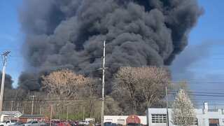 US: Indiana plastics factory fire continues to burn for second day, thousands evacuated