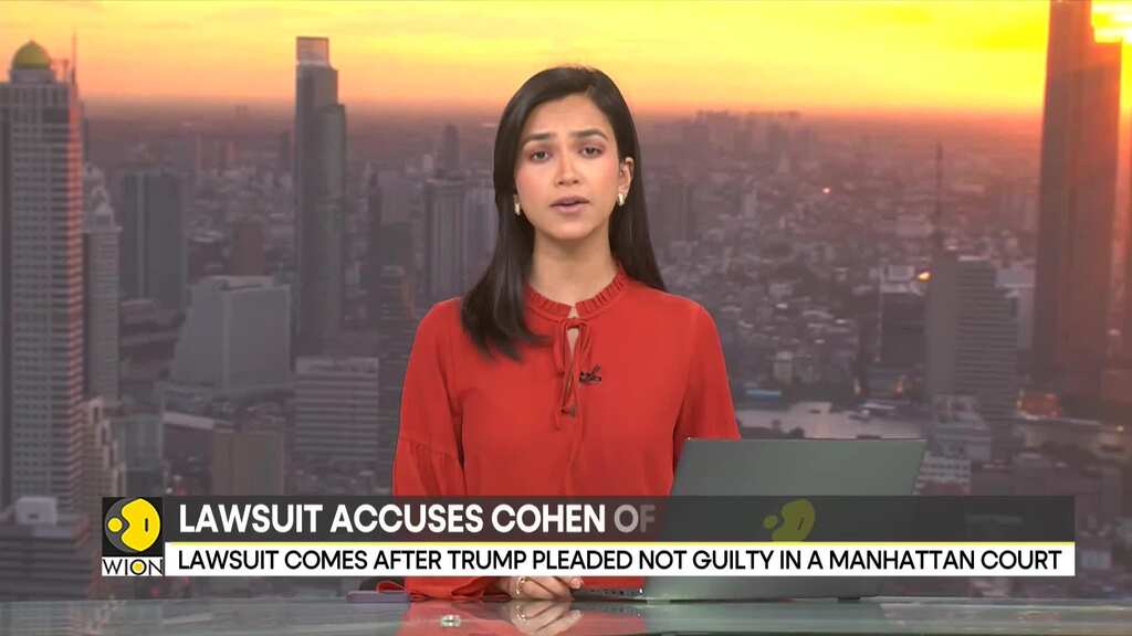 Donald Trump sues his former lawyer Michael Cohen for $500 million