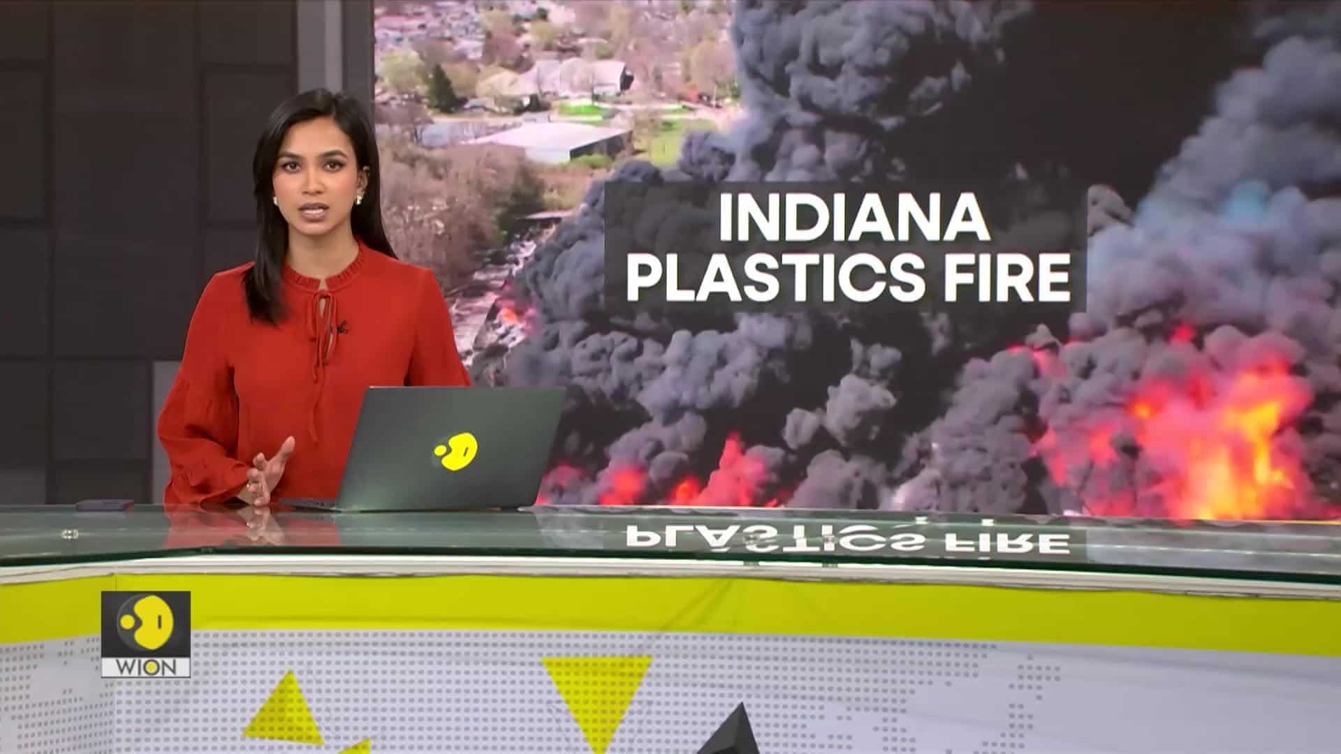 Massive fire burns down plastic recycling factory in Indiana World News